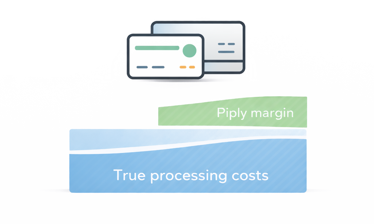 Interchange-Plus Pricing illustration